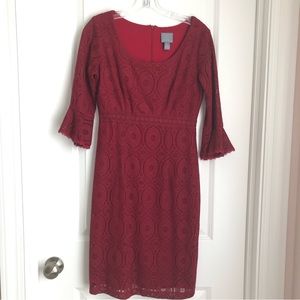 Red Lace Dress